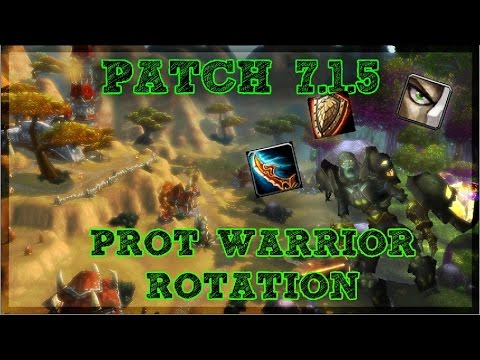 PROT WARRIOR 7.1.5 ROTATION / TALENTS!
