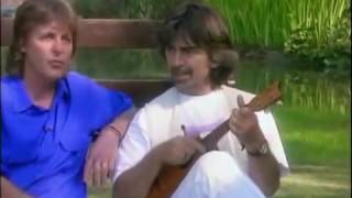 George Harrison singing the song Dehradun.