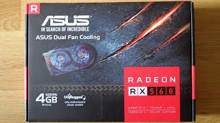 ASUS RX560-4G - відео 1