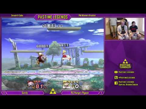 Smash & Cake PM: Gurdy (MK) vs Hungry Pigeon (Peach/Sheik)