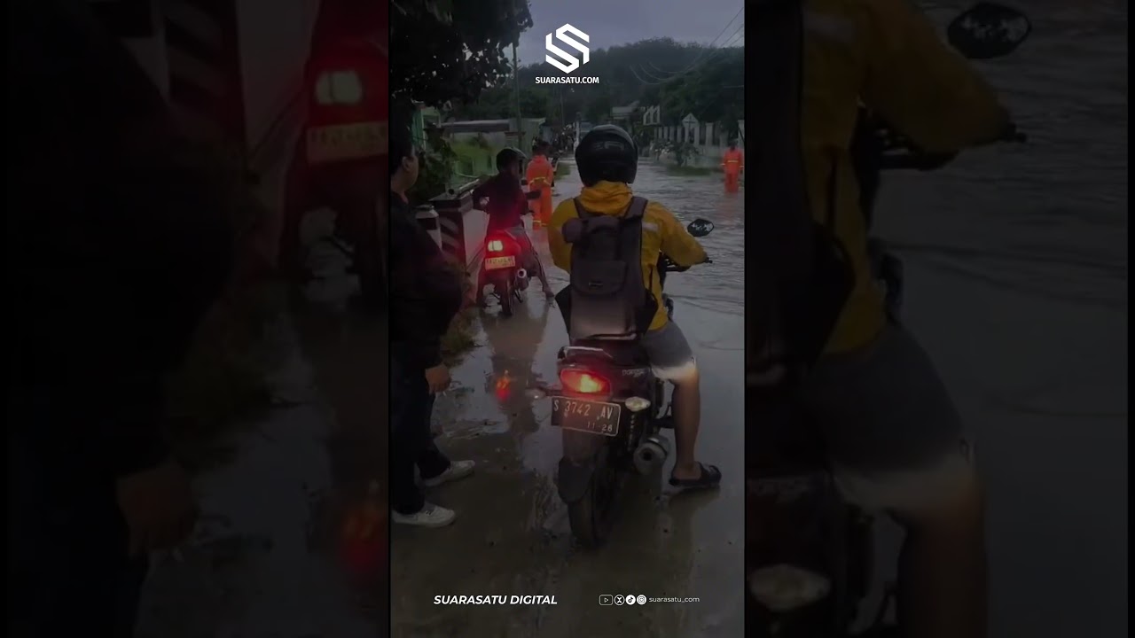 Hujan Deras, Akibatkan Banjir di Desa Gondang