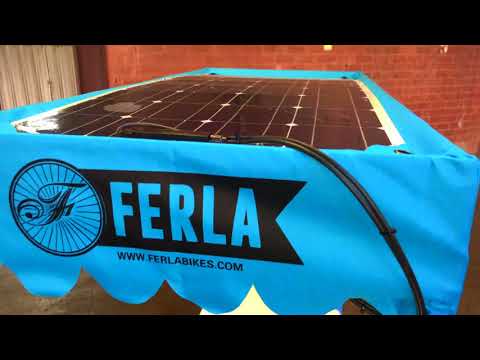 This Bike Is Incredible! All New Solar Powered Ice Cream Bike!