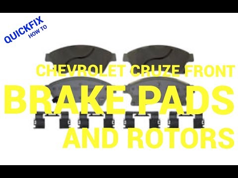 🤔How to replace brake pads and rotors on a 2016 Chevrolet Cruze🤗