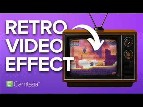 How to Create a CRT TV Effect