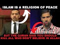 Nabeel Qureshi Debunking Islam is a peaceful religion