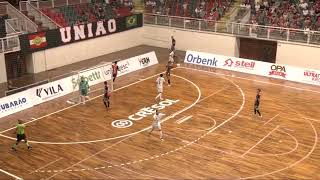 Gols: JEC/Krona 7 x 3 Tubarão - Campeonato Catarinense de Futsal 2022