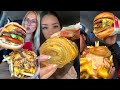 TIKTOK In N Out Burger Mukbang Compilation Flying Dutchman Animal Style Fries More