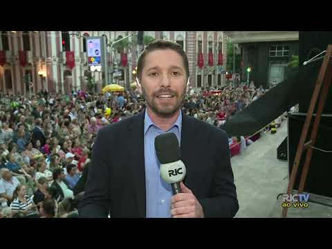Abertura do 'Natal da Magia' é realizado no Centro de Florianópolis