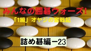 【囲碁IGO】詰め碁にチャレンジ！－23