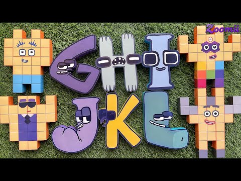 Looking for Numberblocks Puzzle Tetris NEW Alphabet Lore K - Numberblocks Satisfying Video #131