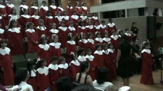 preview picture of video 'Ya llego la navidad - niños cantores de la orquesta sinfonica juvenil de lara - coro preinfantil'