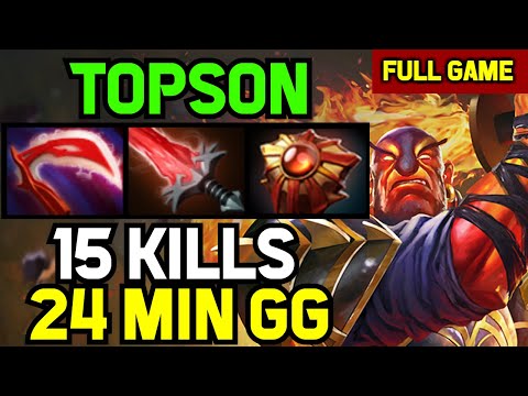 Topson MID Ember spirit FULL DMG MINUS ARMOR Build vs Master tier Pango BoraNija