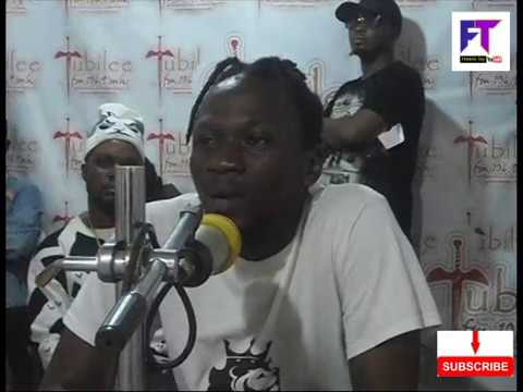EYE JUDAH, HET PEE, TONY WEB, JAH PHINGA AND HECTA ARE IN THE STUDUES OF JUBILEE RADIO