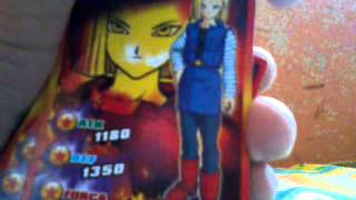 preview picture of video 'minhas cartas dragon ball z kai'