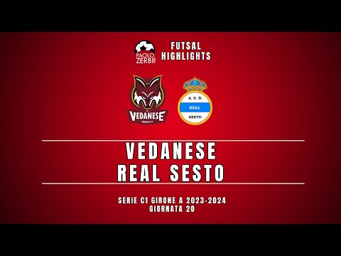 [HIGHLIGHTS] Serie C1 Futsal Girone A 23/24 - Vedanese - Real Sesto