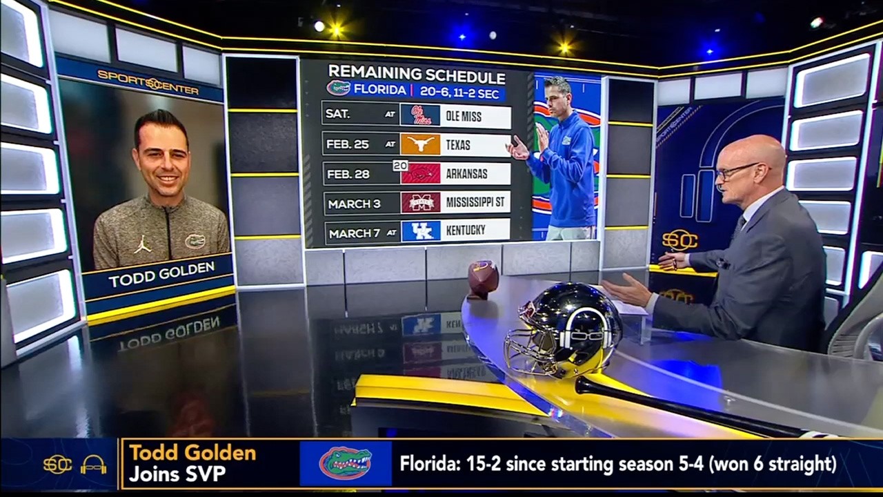 Todd Golden on the potential for the Gators to win another National Championship | SC with SVP