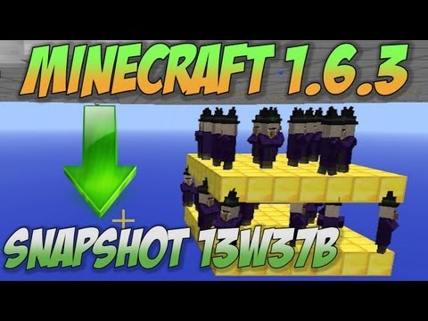 Minecraft 1.6.3: Structures Fix For  Minecraft 1.7 & Snapshot 13w37b