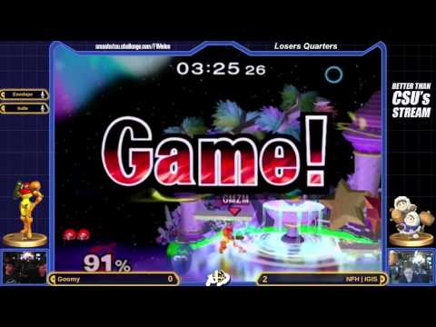 IGIS (ICs) v Goomy (Samus)
