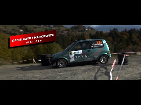 66 Rajd Wisły 2021 - Danielczyk / Markiewicz - Fiat CCS