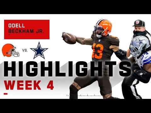 OBJ Goes NUCLEAR w/ 154 Total Yds & 3 TDs! | NFL 2020 Highlights