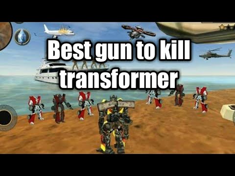 Vegas crime simulator best gun to kill transformer