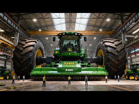 Inside John Deere Z900 Zero-Turn Factory – How Heavy-Duty Lawn Machines Are Made (Full Process)