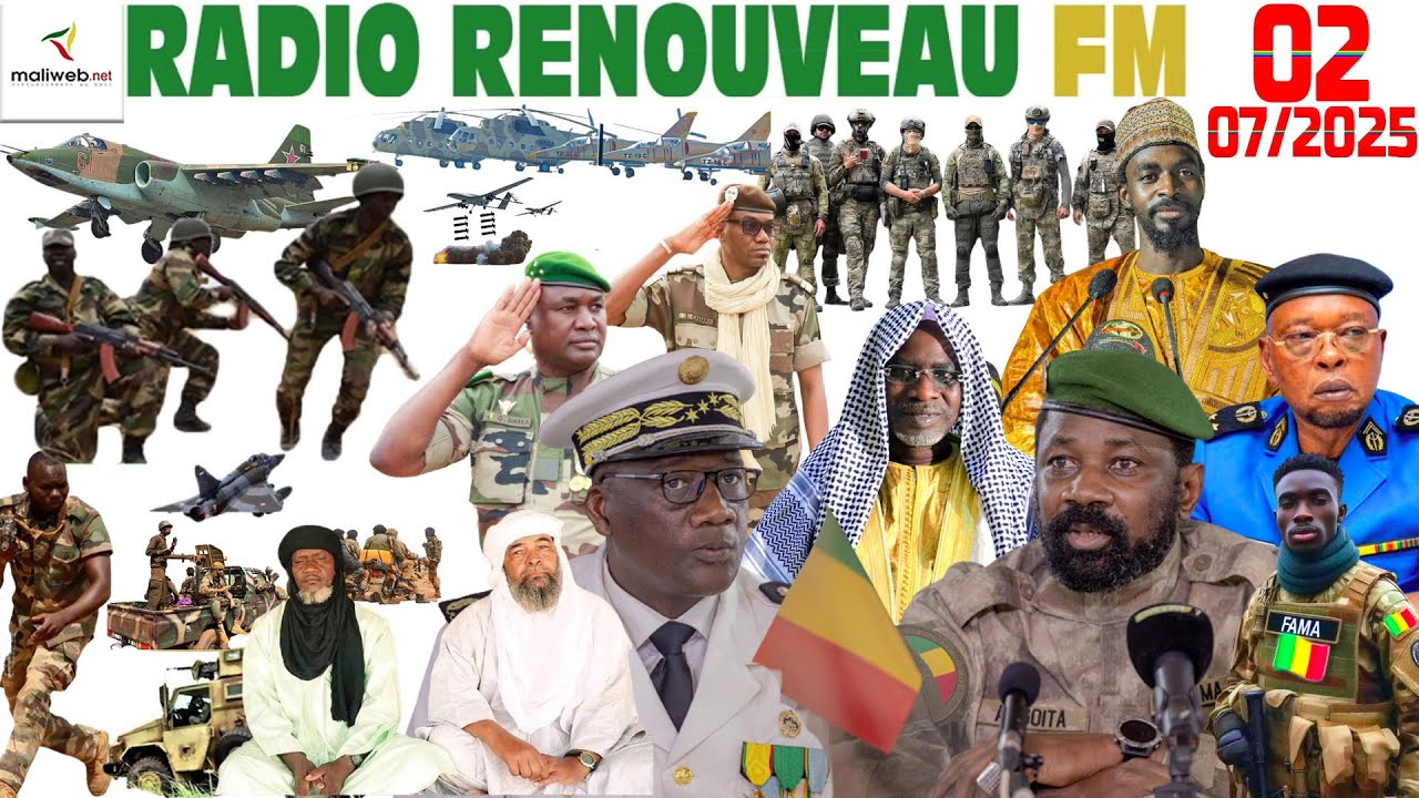 La Revue de Presse de la RADIO RENOUVEAU FM du 02 Juillet 2025
