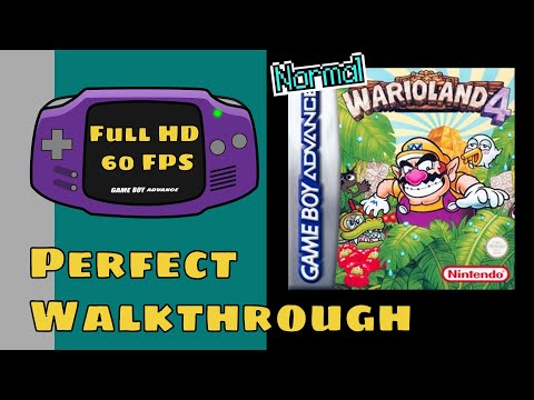 Wario Land 4 - Perfect walkthrough (Normal)