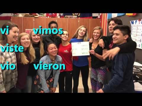 Spanish Preterite Irregulars Verbs (Blurred Lines)