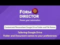 How to customize names to organize - Drive Folder, File, Docs, Sheets, Slides?