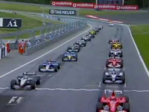 Austria 2003 F1 race start