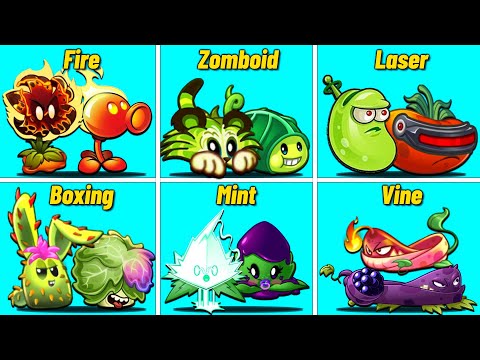 PvZ2 - 6 Best Pair Plants Battlez - Which Team Plant Will Win?