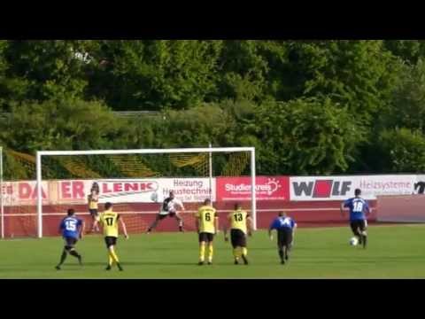 FC Amberg vs. SpVgg SV Weiden 3:4, Tor Hegenbart Elfmeter