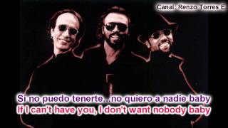 Bee Gees - If I Cant Have You (Traducida al español) Letra en ingles y español