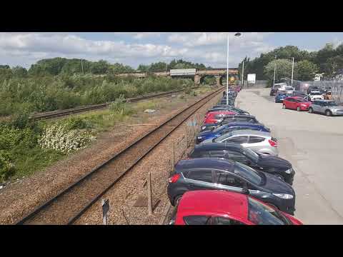 Class 37 convoy - Normanton