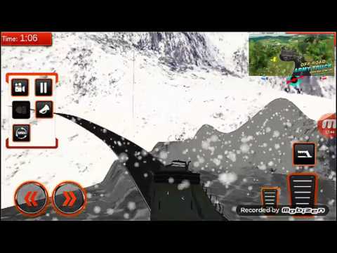 Off-road Army Truck driving Sim 3D: New Free 2017 Video