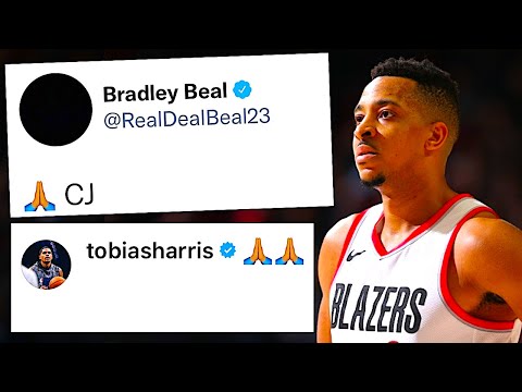 NBA Players React to CJ McCollum Lung Collapse - Out Indefinitely