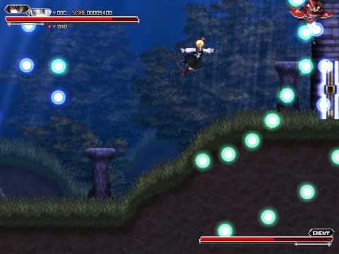 Let's Play Koumajou Densetsu Scarlet Symphony - Extra Stage, First Attempt - Part 1