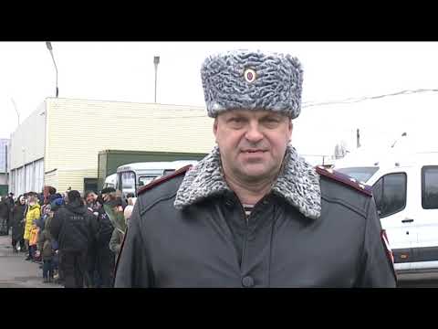 Юным курянам показали штурм захваченного здания