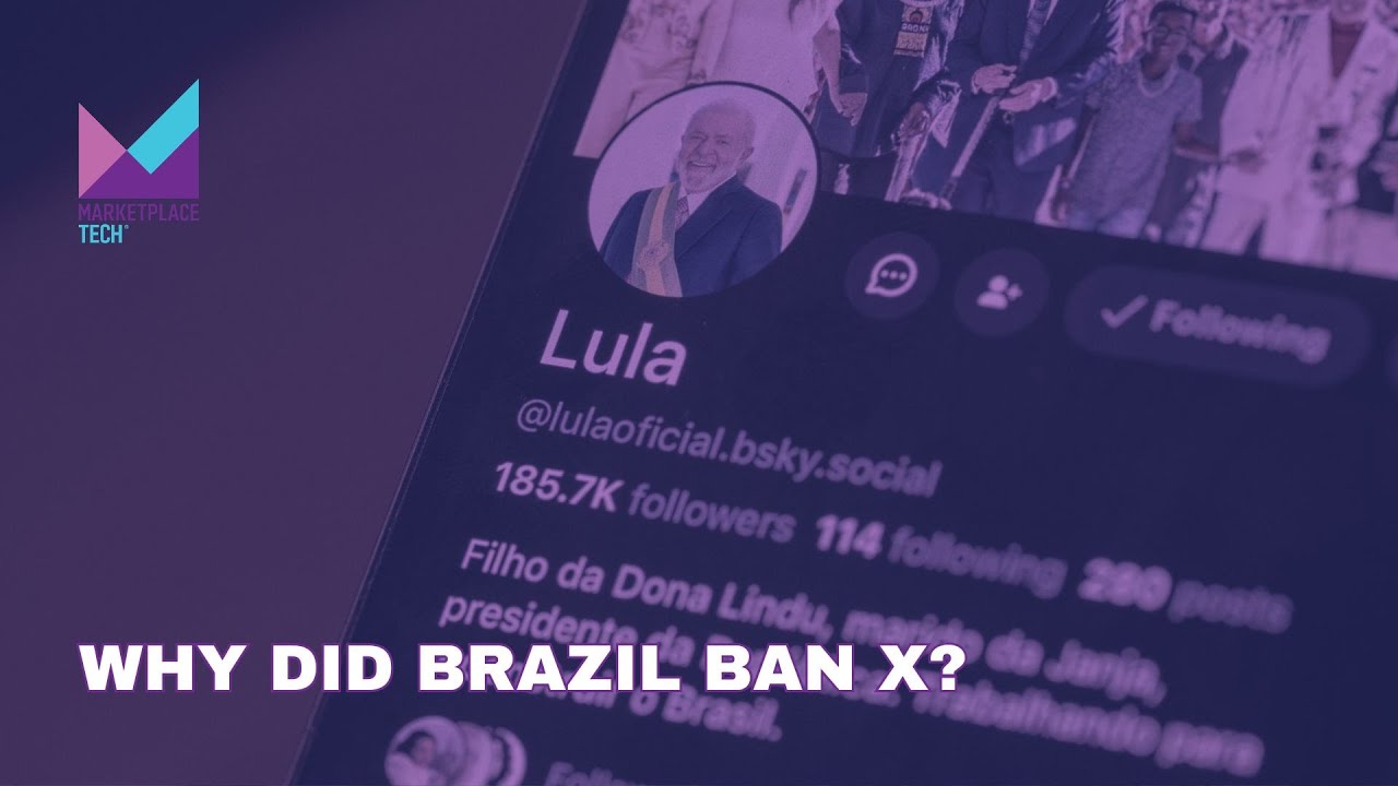 Why Did Brazil Ban X? | Bytes: Week in Review | Marketplace Tech