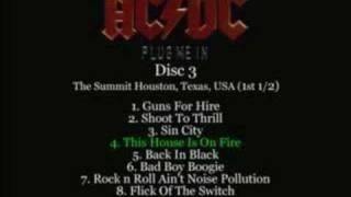 AC/DC - This House Is On Fire Live 1983