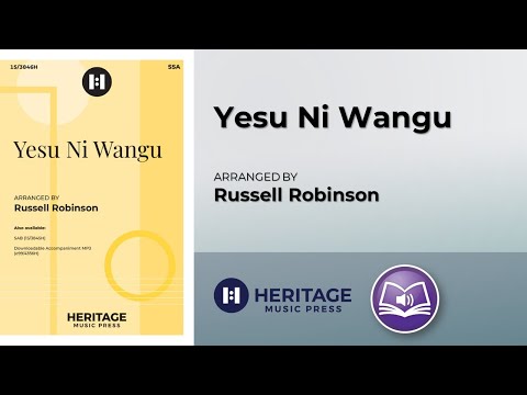 Yesu Ni Wangu (SSA) | Russell Robinson
