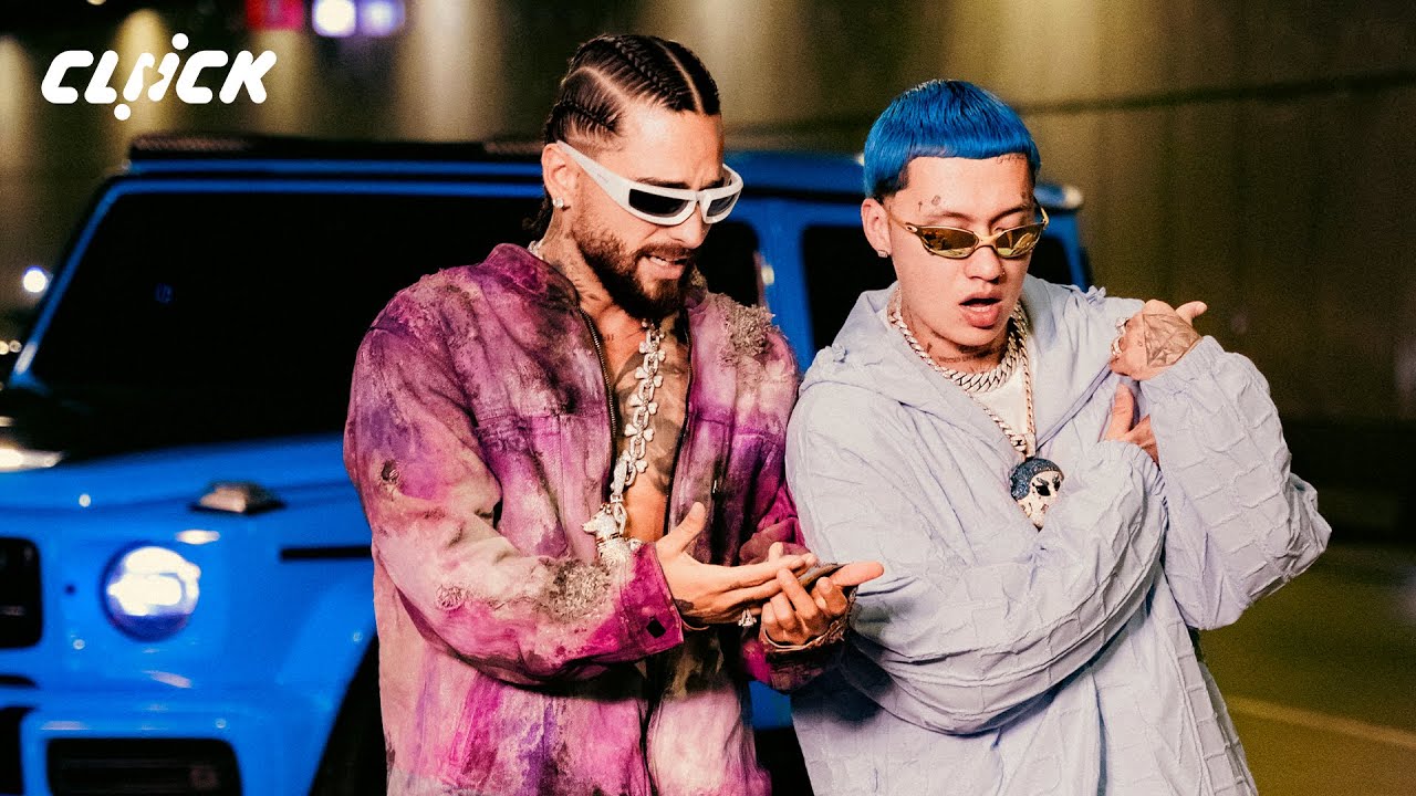 BLESSD ❌ MALUMA | EL RELOJ ⏰ 💙💜( VIDEO OFICIAL )