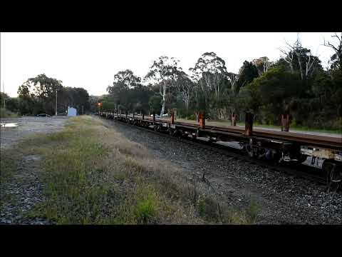 Pacific National 4M42S Rail Delivery to the site of the SCT derailment near Inverleigh, Vic 17/11/22