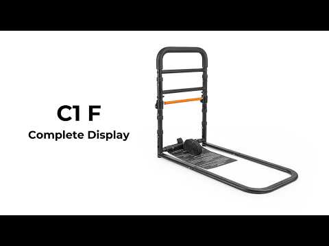 C1 Fold bed rail setup