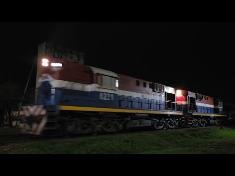 [4K] Tren vacio de NCA con destino a Ferreyra pasando por Marcos Juárez!!!!!!