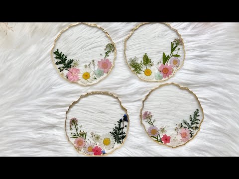 Beautiful Teal Bronze Geode Resin Coasters