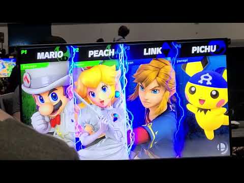 GENESISX2 Doubles Yone_pi/kyon(pichu,link) vs dre / Jimrude(Mario,Peach)