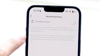 How To Make Your Instagram Account Private! (2023)