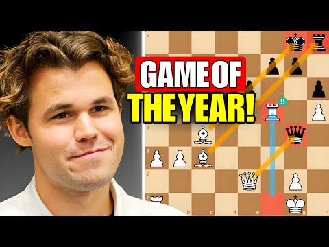 Magnus Carlsen IS NOT HUMAN! Annihilates Russian Super-GM w/ TRIPLE ROOK SACRIFICE!